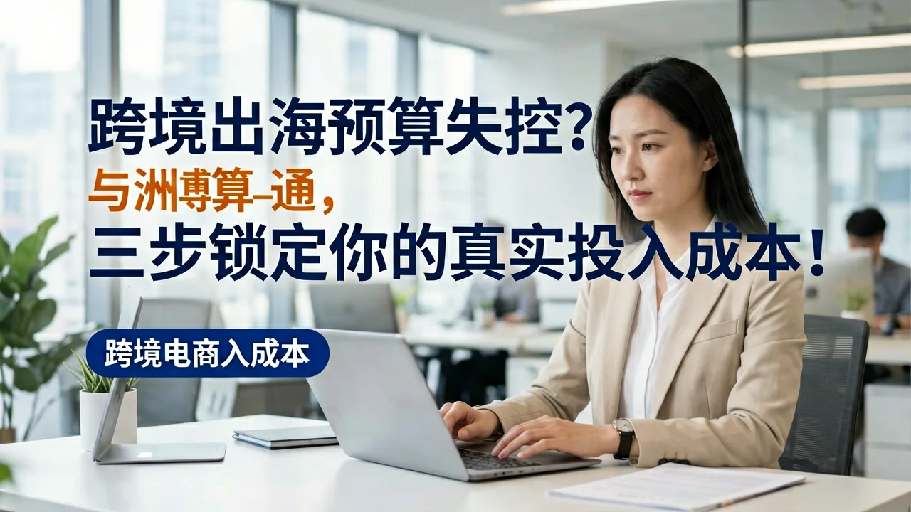 跨境出海预算失控？三步锁定你的真实投入成本